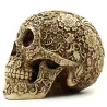 Retro skull decor - halloween -trick a treat