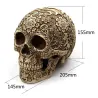 Retro skull decor - halloween -trick a treat