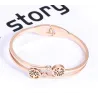 Elegante armband - met kristallen / levensboom patroonArmbanden