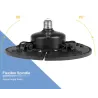 Lampa LED do wzrostu roślin - panel świetlny - pełne spektrum - E27 / E26 - 100W - 200W - 300W - 400WLampa Wzrostu