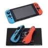 Silikonowe etui na kontroler Nintendo Switch - 6 w 1 - z nakładką na kciuk - nadruk pazura kotaSwitch