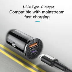 Adapter for car - mini - 36W - Fast - iPhone - Huawei - Xiaomi