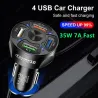 Adapter for car - fast - universal 18W - for samsung  iphone