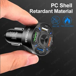 Adapter for car - fast - universal 18W - for samsung  iphone