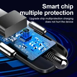 Adapter for car - fast - universal 18W - for samsung  iphone