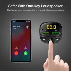 Adapter for car - phone - bluetooth - wireless fm - mp3 - handfree