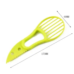 3 in 1 - dunschiller / snijmachine / pulpafscheider / mes - voor avocado / fruit / groentenKeuken