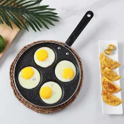 4 / 7 hole frying pan - non-stick - eggs - pancakes
