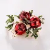 Twig with pomegranates - brooch