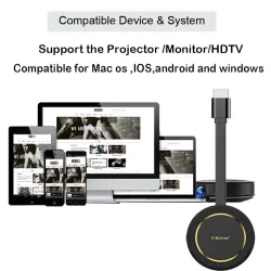 Android boxMirascreen G14 2.4G - 4K - DLNA - AirPlay HD - Dispositivo de TV - Pantalla WiFi - HDMI