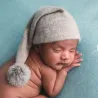 Sovhatt för nyfödda - med wrap - baby fotografi tillbehör