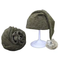 Cappello da notte per neonati - con fascia - accessori per la fotografia del bambino