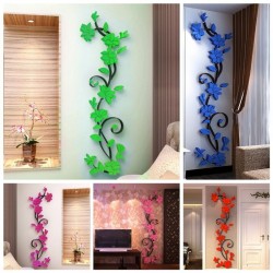 Wall floral stickers - home decoration
