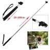 Utdragbar handhållen selfie stick monopod - adapter för montering - för Xiaomi / iPhone / Samsung