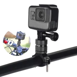 Bicycle / motorcycle handlebar aluminum clamp - holder - for GoPro Hero / Xiaomi