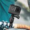 Bicycle / motorcycle handlebar aluminum clamp - holder - for GoPro Hero / Xiaomi