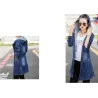 SEXY denim Jacket - Korean Look - hooded