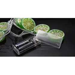 Magical - fruit lemon Slice String Lights - battery powered - indoor - outdoor