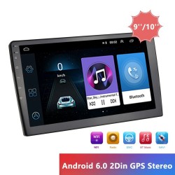 9/10 "Autoradio - Android / 2 Din - GPS - Bluetooth - WIFI - Mirrorlink - MP5