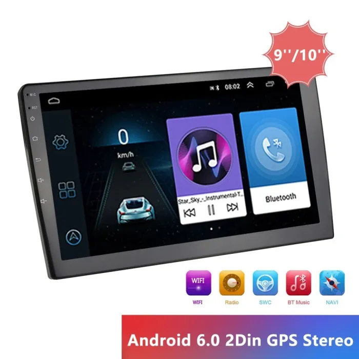Android car multimedia player - car radio audio stereo - gps - bluetooth - wifi - mps player
