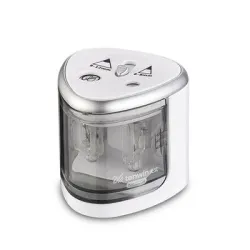 SacapuntasElectric auto  double hole touch switch pen sharpener school home stationery