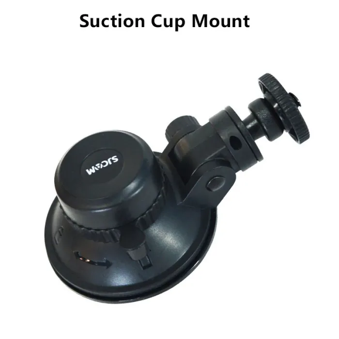 Ventouse de voiture - Support - Rotatif à 360 degrés - Pour GoPro SJCAM SJ5000 M20 SJ6 SJ8 SJ10 PRO SJ4000Air