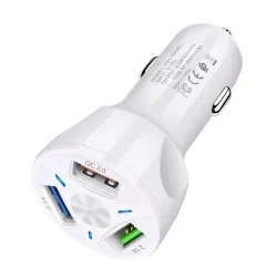 Adapter for car - fast - universal 18W - for samsung  iphone