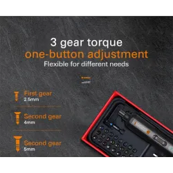 Brocas & taladrosScrewdriver Set - electrical cordless - rechargeable 26 bit set