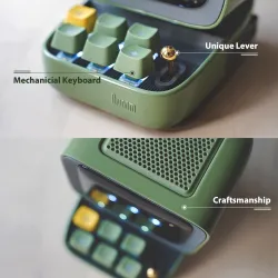 Retro Bluetooth-luidspreker - pixelkunst - wekker - LED-display - spelbord - DJ-mixerBluetooth Luidsprekers