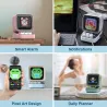 Altavoz BluetoothRetro portable speaker - pixel art - with LED display board