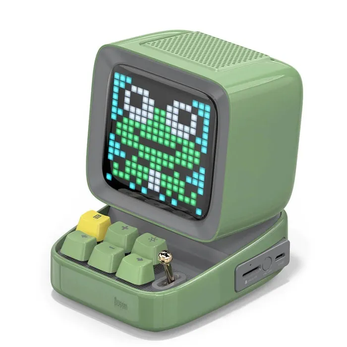 Retro Bluetooth-luidspreker - pixelkunst - wekker - LED-display - spelbord - DJ-mixerBluetooth Luidsprekers