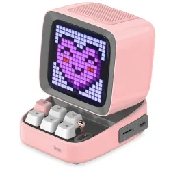 Retro Bluetooth-luidspreker - pixelkunst - wekker - LED-display - spelbord - DJ-mixerBluetooth Luidsprekers