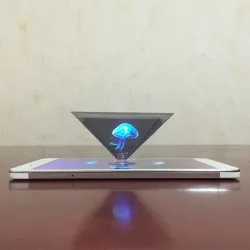 Mini phone projector - pyramid shape - 3D hologramProjectors