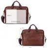 Leather shoulder / crossbody bag - large capacity