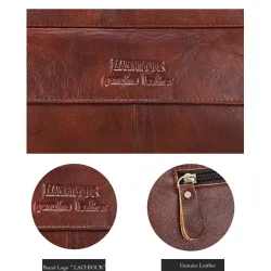 Leather shoulder / crossbody bag - large capacity