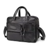 Genuine leather shoulder / crossbody bag - large capacity