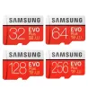 Micro SDSamsung EVO Plus - tarjeta de memoria - micro SD - clase 10 - U3 - TF - 32GB / 64GB / 128GB / 256GB