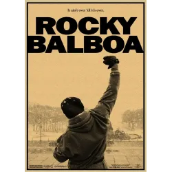 Rocky Balboa / Creed - boxing movie - paper wall poster - sign - 42 * 30cm
