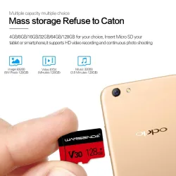 Wansenda V30 - karta pamięci TF - 4GB / 8GB / 16GB / 32GB / 64GB / 128GBMicro SD