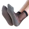 Moda femeninaWeiche Socken - mit rutschfestem Boden - transparente dünne Seide