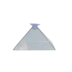 Mini-telefonprojektor - pyramidform - 3D-hologram