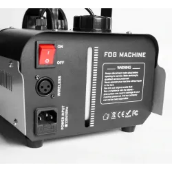 900W - machine à fumée avec LED - sans fil - avec télécommande