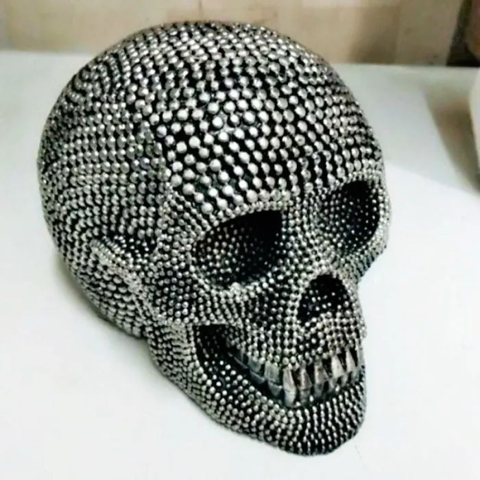 Gouden schedel - harsbeeld - Halloween-decoratieHalloween & feest