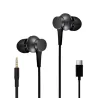 Oryginalny Xiaomi Piston 3 Mi Fresh - słuchawki douszne - z mikrofonem - 3,5 mm - USB typ CSłuchawki