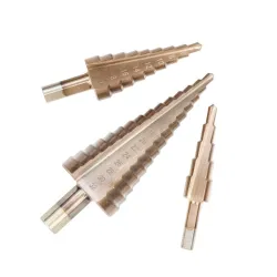 HSS-beschichteter Stufenbohrer - 4-12 mm / 4-20 mm / 4-32 - Holz- / Metallbohrung