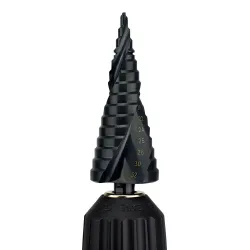 Wiertła stopniowe HSS kobaltowe - spirala azotowa - 4-32mm / 4-20mm / 4-12mmBity i wiertła