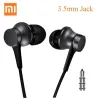 Original earphone mi with head set - 3.5mm - samsung - Xiaomi- huawei -