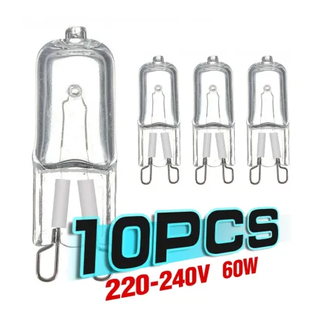 Halogen-LED-Lampe - für Kühlschränke / Öfen - G9 - 20W - 25W - 40W - 60W - 10 Stück