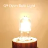 Halogen LED bulb - for refrigerators / ovens - G9 - 20W - 25W - 40W - 60W - 10 pieces