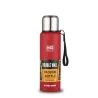 A must -  stainless steel thermos - portable - insulated tumbler with rope
